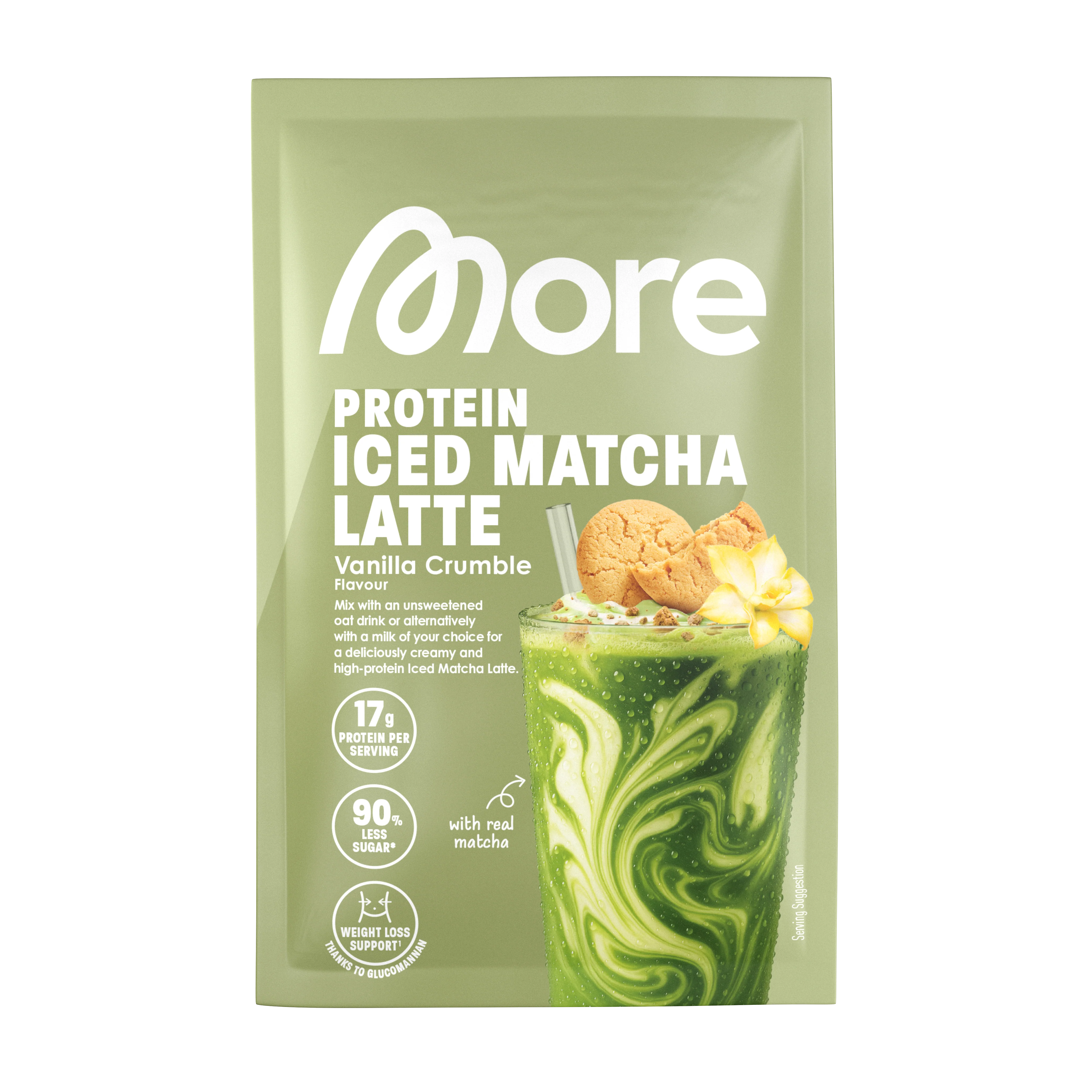 More Protein Iced Matcha Latte - Image 10