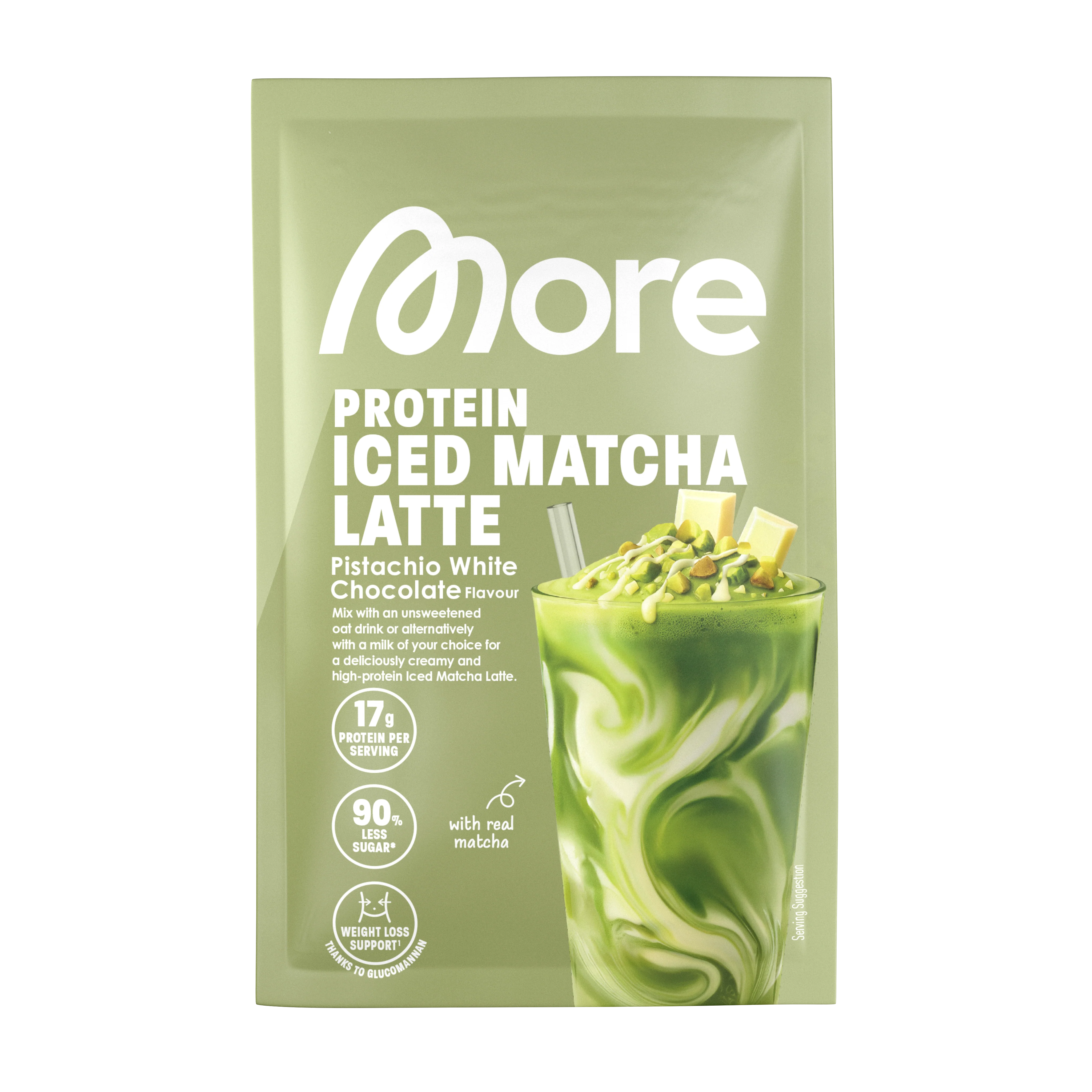 More Protein Iced Matcha Latte - Image 11