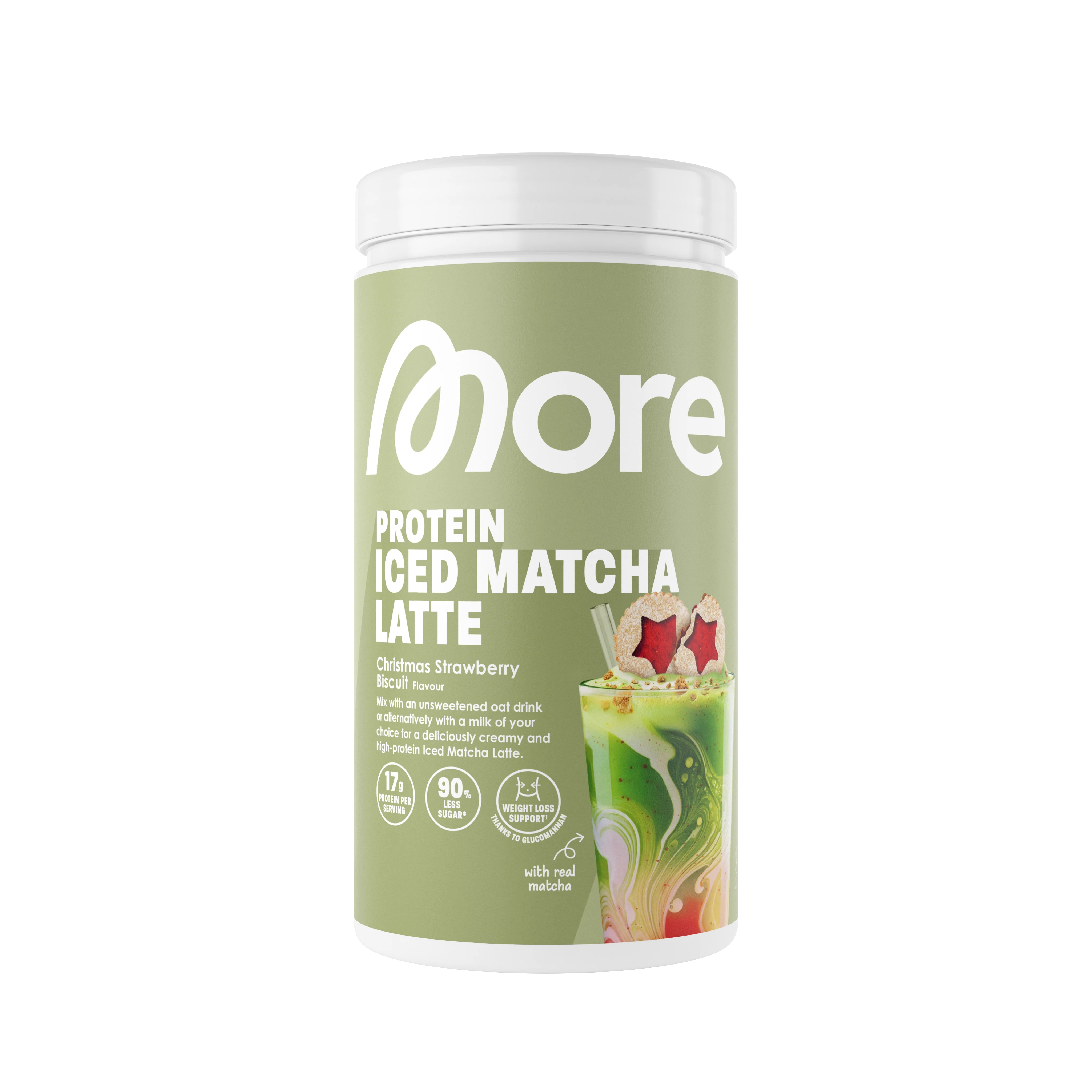 More Protein Iced Matcha Latte - Image 12