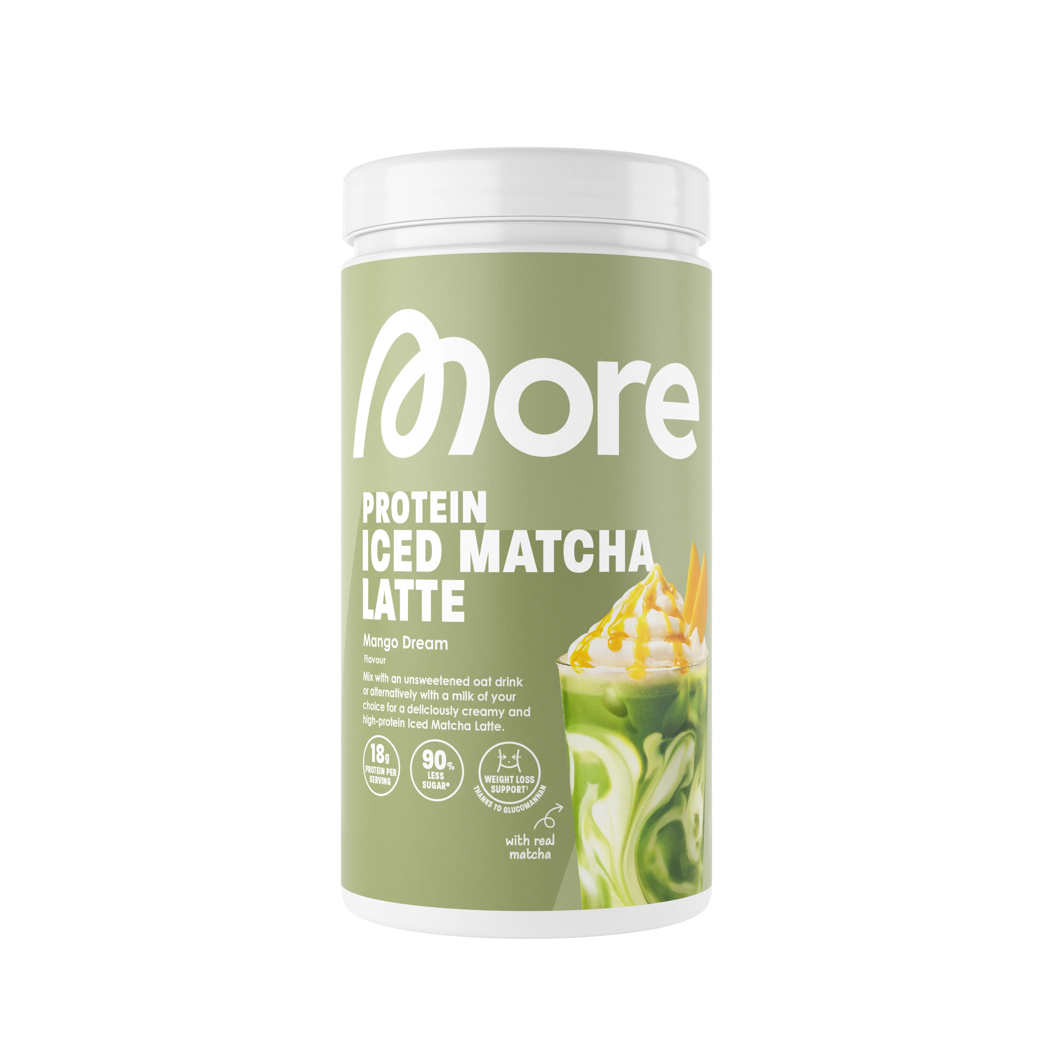 More Protein Iced Matcha Latte - Image 18