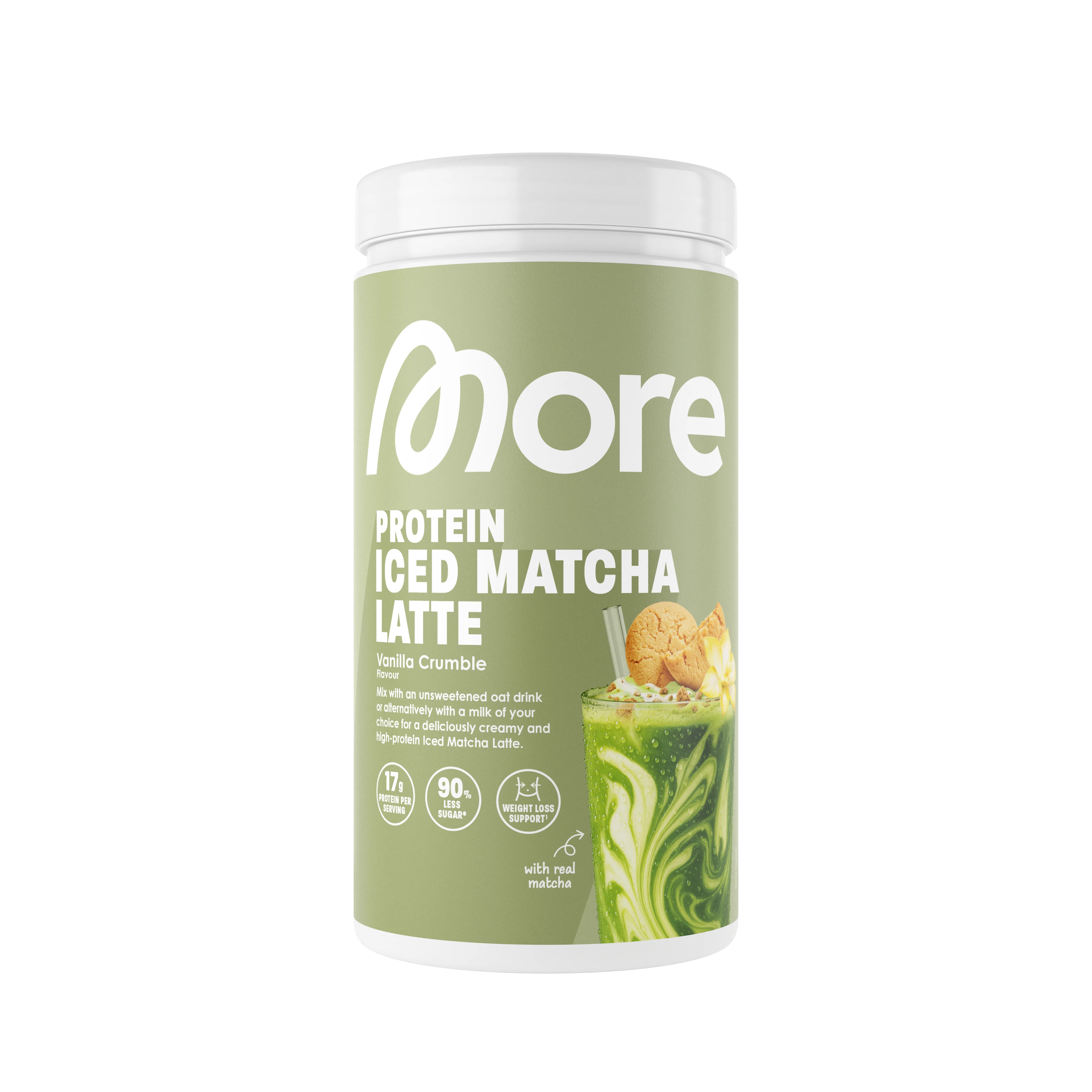 More Protein Iced Matcha Latte - Image 5