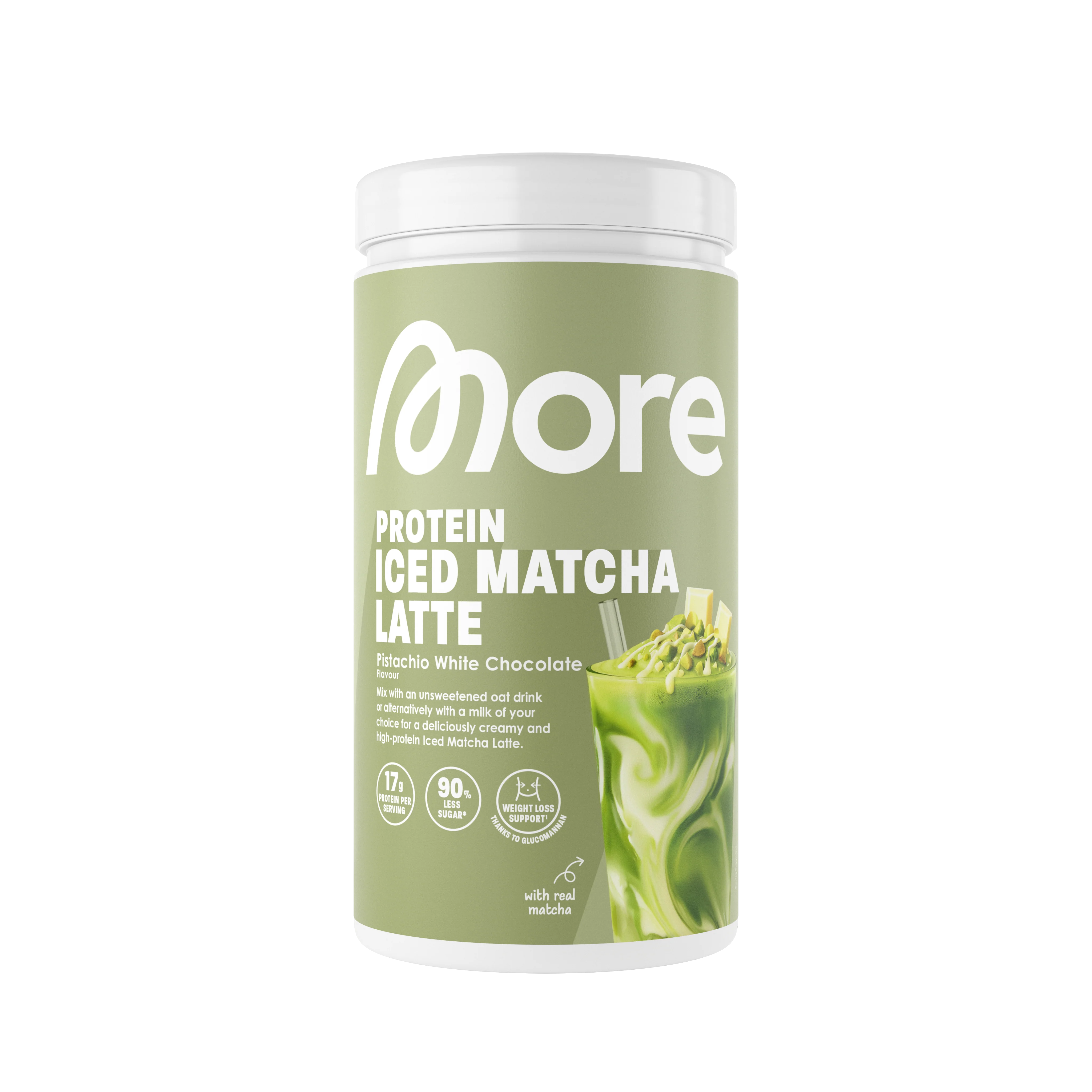 More Protein Iced Matcha Latte - Image 7