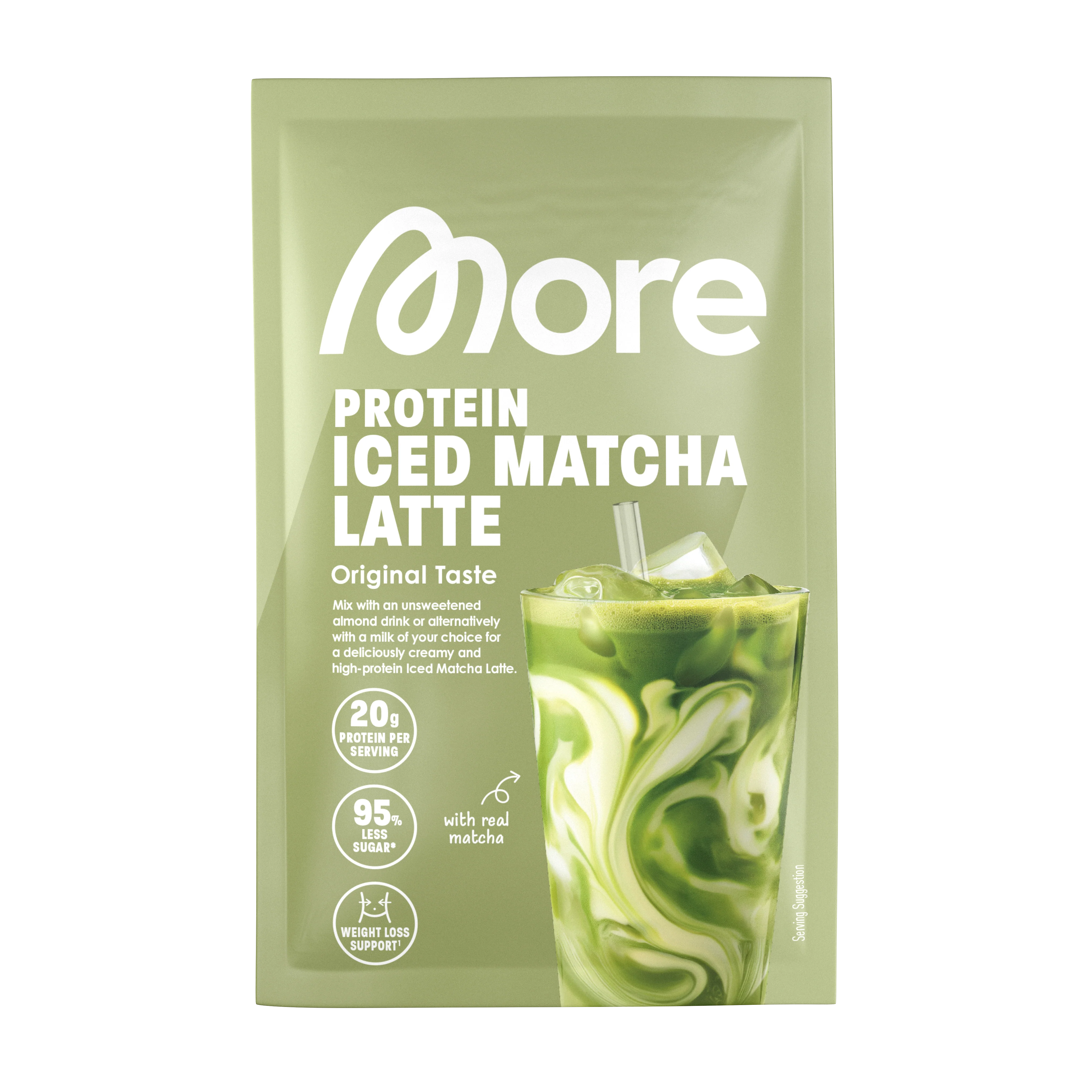More Protein Iced Matcha Latte - Image 8