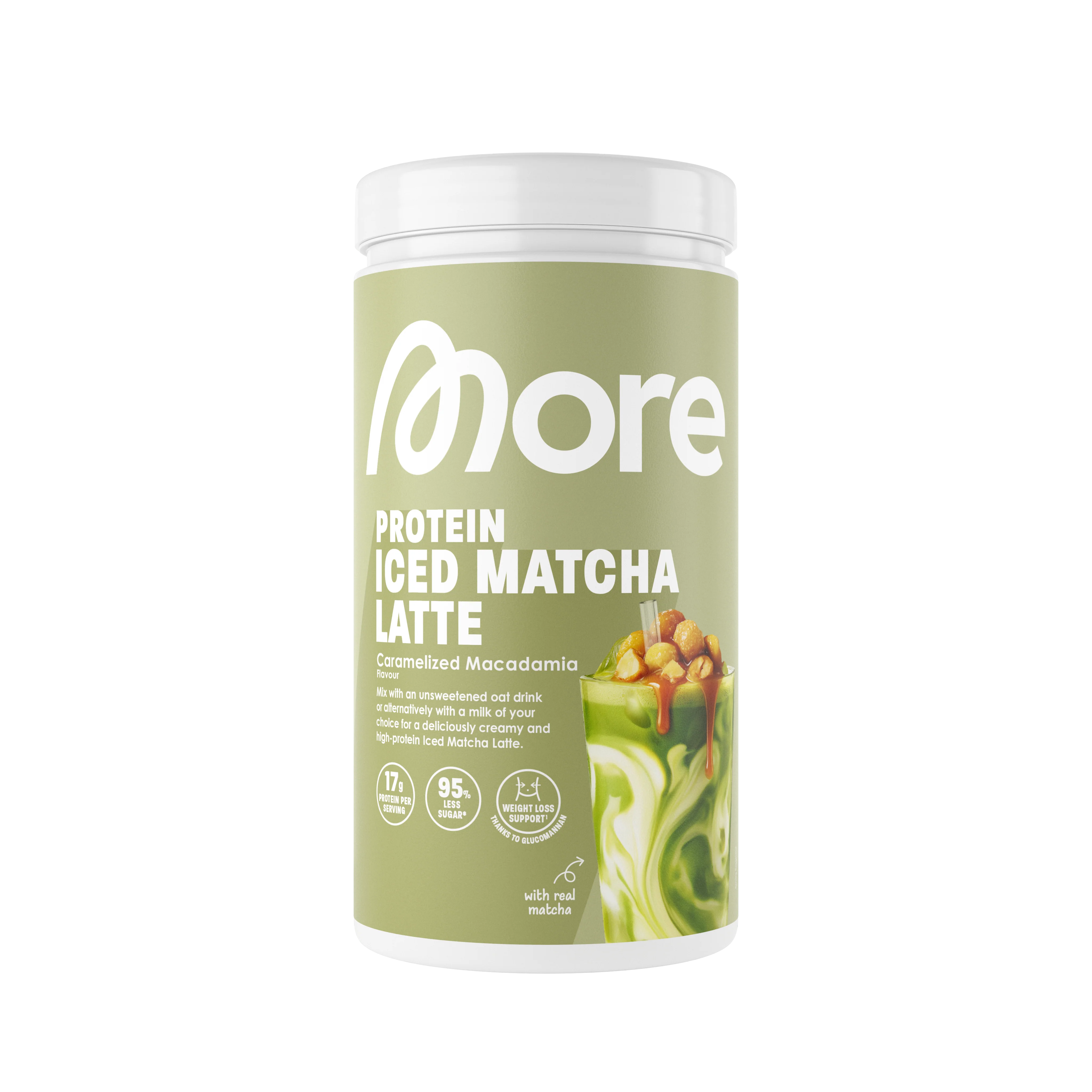 More Protein Iced Matcha Latte - Image 9